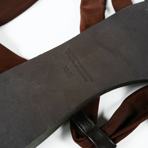 Zingara Brown Sandals 35/5 - Picture 4 of 6